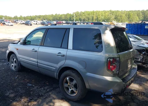 2006 Honda Pilot Ex-L из США, поврежденный, VIN 5FNYF28596B014633